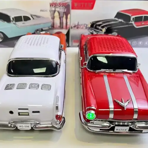 Chevrolet Ws-1955bt Belair 1955 Model Bluetooth Hoparlör