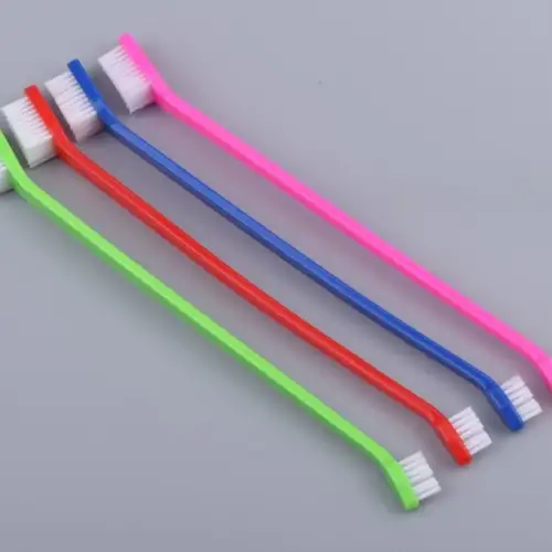 Çift Taraflı Hayvan Diş Fırçası 4 Lü Set