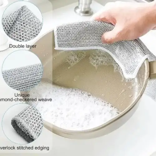 Çok Amaçlı Sihirli Tel Temizlik Bezi