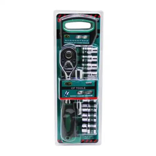 Cp Tools Cr-v Socket Set ( 12pcs ) 1/2 Vakumlu Lokma Seti*20