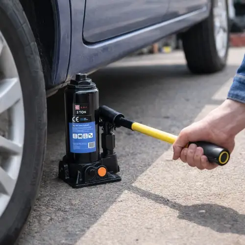 Dmax Dmx-4100 ( 3 Ton & Şişe ) Hidrolik Kriko ( Taban 115x137 )*8