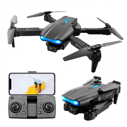 E99 Pro Yarış Drone İle 1080p Hd Çift Kamera