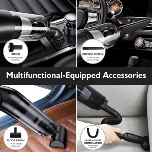 Egonex ​​5 Başlıklı Araç Ve Ev Süpürgesi Cy8807