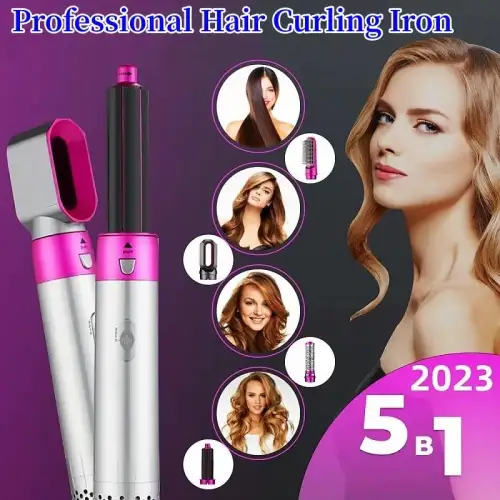 Egonex 5 İn 1 Hava Üflemeli Saç Düzleştirici