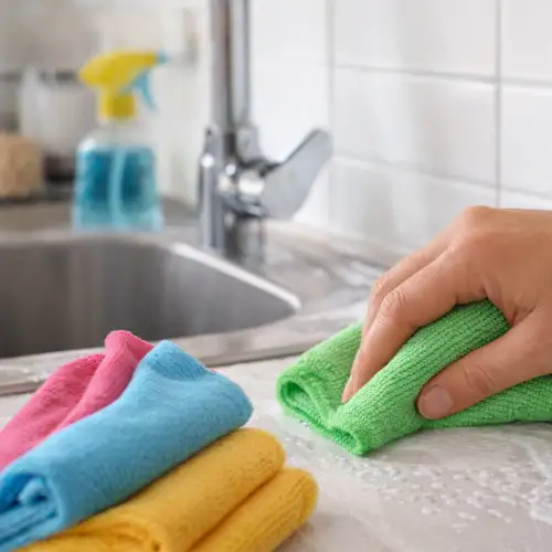 Egonex ECE LIFE ECE-21 ( 4PCS ) LÜX MİKROFİBER DÜRÜM TEMİZLİK BEZİ*12X10