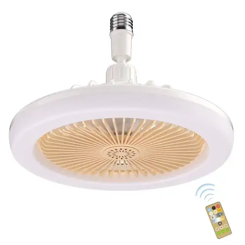 Egonex Led Işıklı Uzaktan Kumandalı Sessiz Tavan Vantilatörü