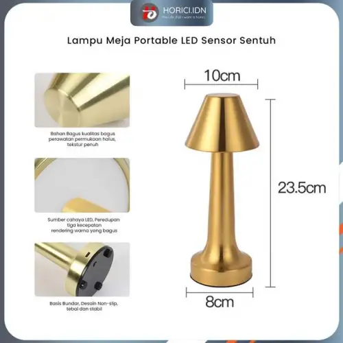 Egonex Ledli Profesyonel Şarjlı Masa Lambası Şarj Edilebilir Masa Lambası