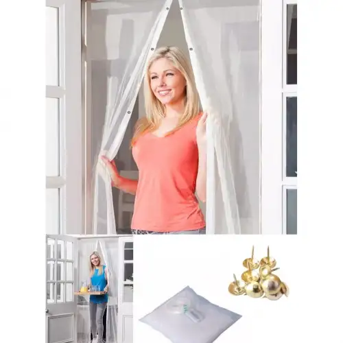 Egonex Mıknatıslı Kapı Sinekliği Tül Perde 105 X 210 Cm