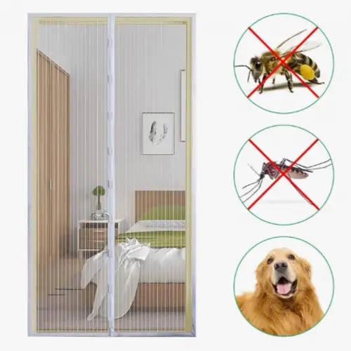 Egonex Mıknatıslı Kapı Sinekliği Tül Perde 105 X 210 Cm