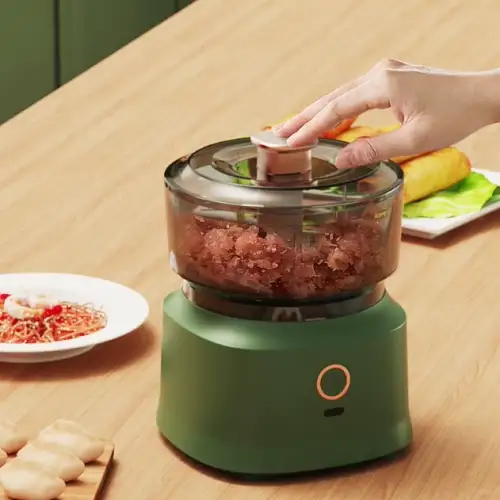 Egonex Mini El Rondosu Şarjlı Çelik 3 Bıçaklı