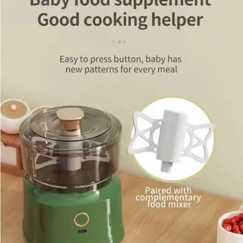 Egonex Mini El Rondosu Şarjlı Çelik 3 Bıçaklı