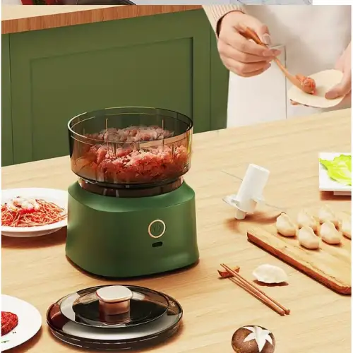 Egonex Mini El Rondosu Şarjlı Çelik 3 Bıçaklı