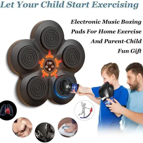 Egonex Müzikli Duvar Boks Padi Müzikli Boks