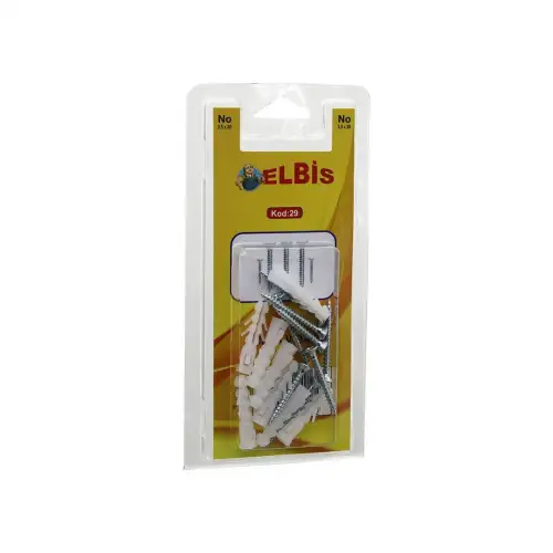 Elbis-29 No:3.5x30 Dübelli Vida*12x24