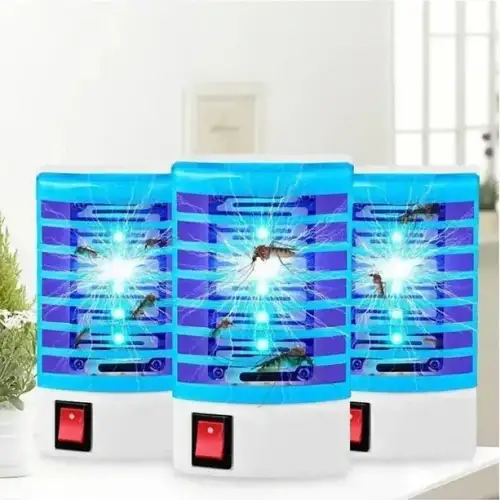 Elektrikli Sinek Öldürücü Lamba Karasinek Sivrisinek Yakarca Öldürücü Cihaz Kovucu Priz Sineklik