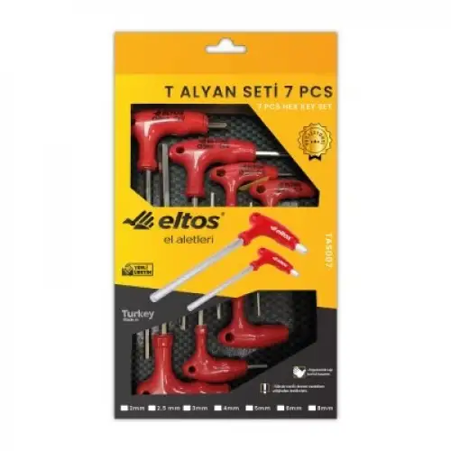 Eltos Tas-007 ( T ) Alyan Seti 7 Pcs*24