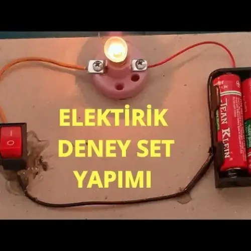Emin Em-300 İş Eğitimi Elektrik Deney Seti*10x22
