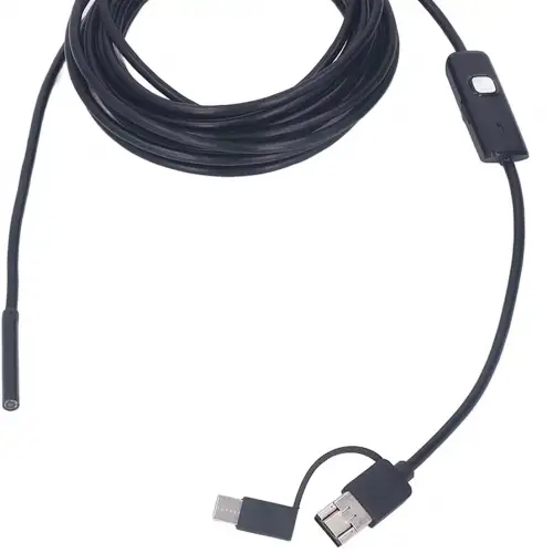 Endoskopik Kamera Yılan Kamera 5 Mt