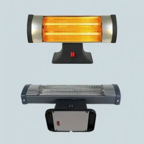 Enerji Tasarruflu 1800w Quartz Infrared Isıtıcı Shart