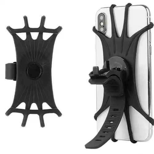 Esnek Silikon Örümcek Bisiklet Telefon Tutucu