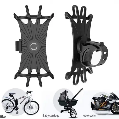 Esnek Silikon Örümcek Bisiklet Telefon Tutucu