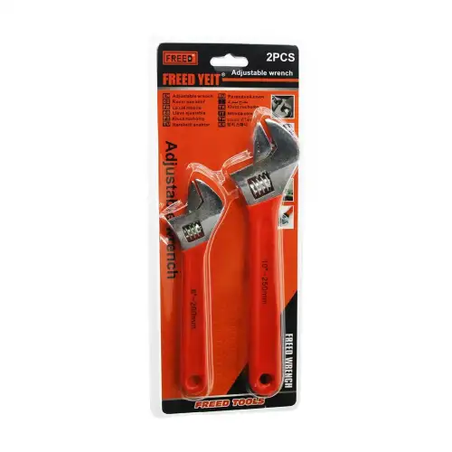 FREED TOOLS YEIT BGC-11 ( 2PCS SET ) ( 8-200MM -- 10-250MM ) KURBAĞACIK ANAHTAR SETİ*60
