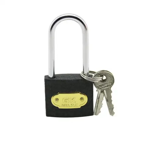 GK GK-GL38 ( 38MM & GRİ ) ( UZUN KANCALI ) ASMA KİLİT*6X10