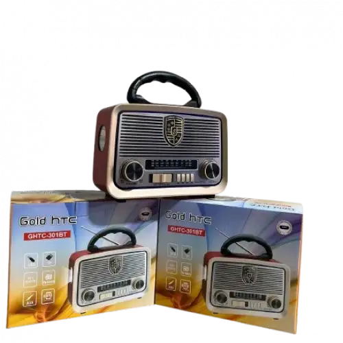 Gold Ghtc-301bt Bluetooth Usb-sd-aux-fm Nostaljik Radyo