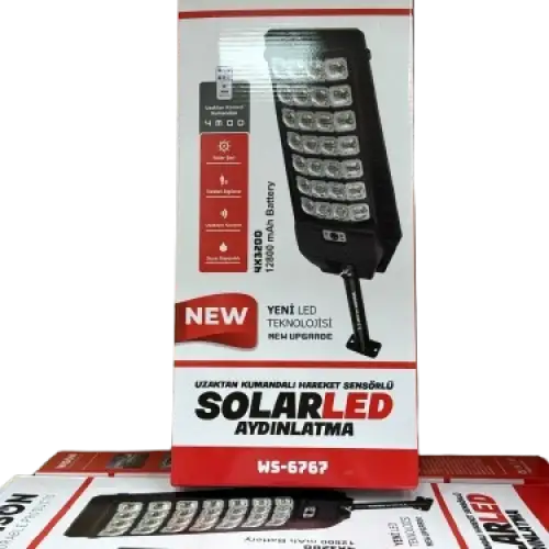 Güneş Enerjili Sokak Aydınlatması Ws-6767 Wison