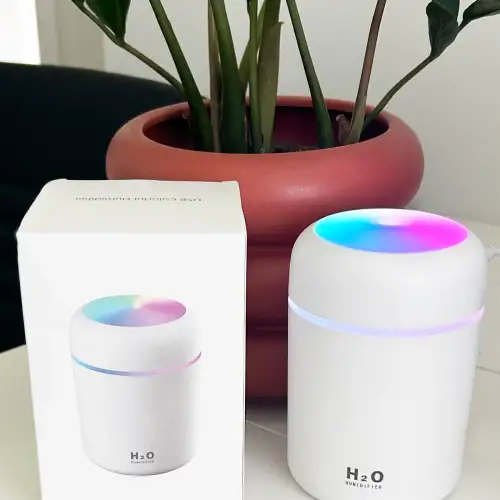 H2o Led Işıklı Mini Oda Hava Nemlendirici