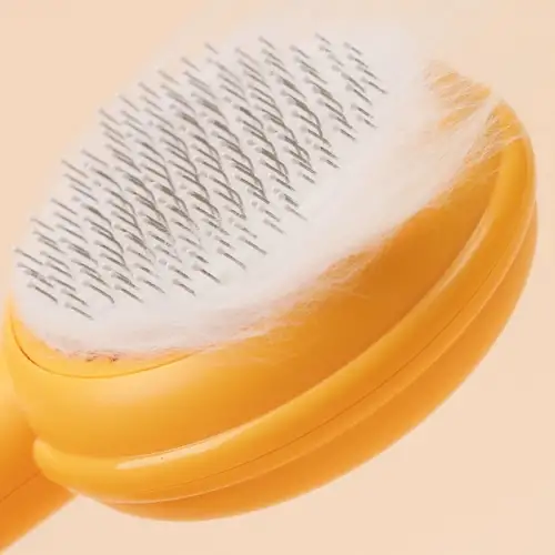 Hamburger Şekilli Otomatik Temizlenen Evcil Hayvan Fırçası