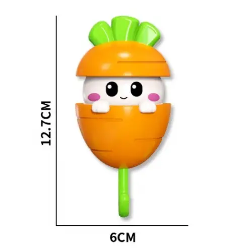 Havuç Tasarımlı Otomatik Açılan Yapışkanlı Askı