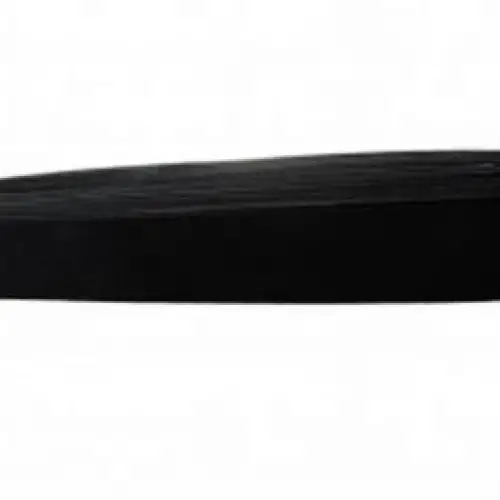 Huzur ( Siyah & 2cm ) Paça Lastik Yassı Geniş 10mt*50