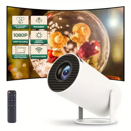 Hy300 Full Hd Android Taşınabilir Mini Projeksiyon Cihazı