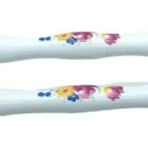 İbico-911 ( Orta & 13cm ) ( Krom ) Porselen Kulp*10x5