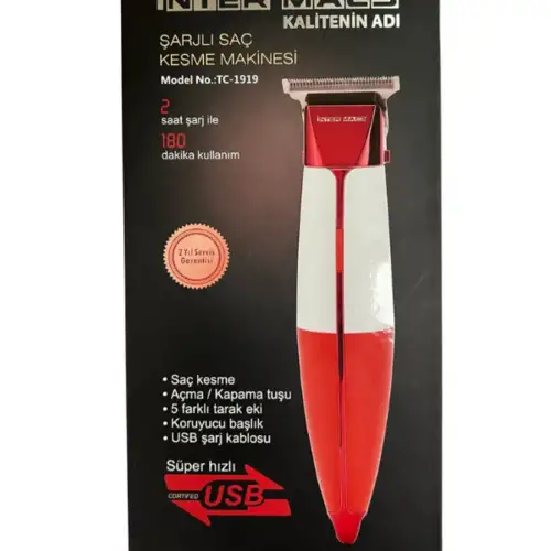 Inter Mac3 Saç Kesme Makinesi Tc-1919