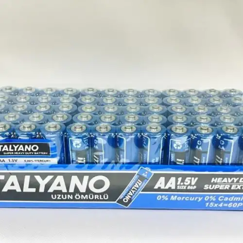 Italyano 1.5v Aa Kalem Pil 15x4 lü 60 Adet
