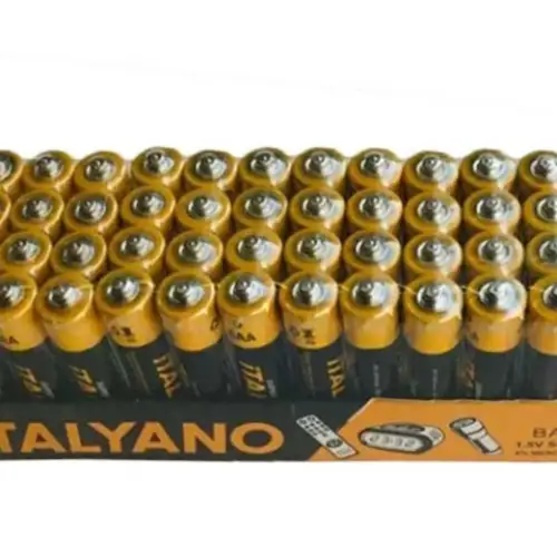 Italyano Itl-aaa İnce Kalem Pil Pakette 60 Adet