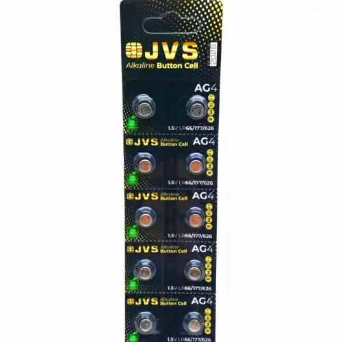 Jvs Ag4 1.5v Lr66 Saat Pili 10lu Kart*400