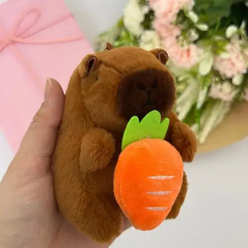Kapibara Peluş Anahtarlık