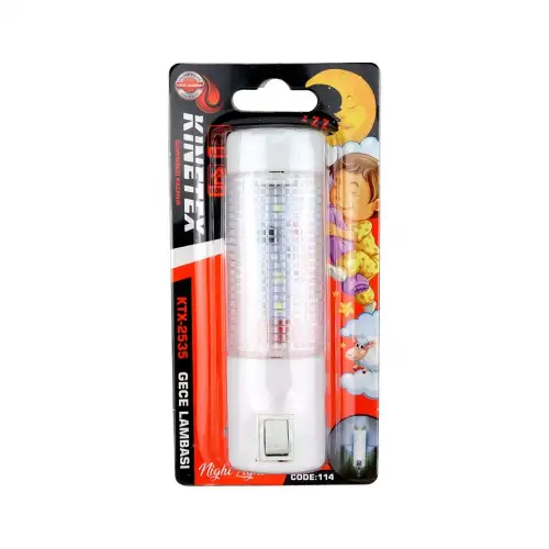 Kınetex Ktx-2535 Code-114 ( Silindir ) ( 0.1w ) Gece Lambası*480