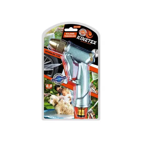 Kınetex Ktx-3169 Sulama Tabancası ( 6-8mod & Çelik Basınçlı )*60