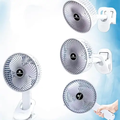Klipsli Vantilatör & Taşınabilir Fan Şarjlı Fan Bs-5003