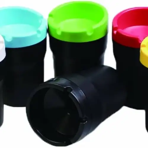 Kokusuz Plastik Yuvarlak Küllük