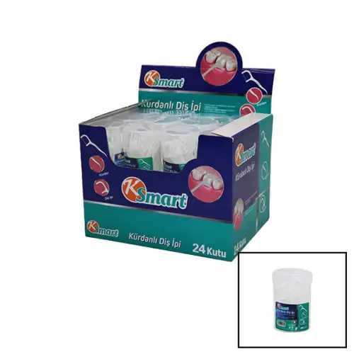 Ksmart K-0704 ( 40pcs ) Kürdanlı Diş İpi*24x16