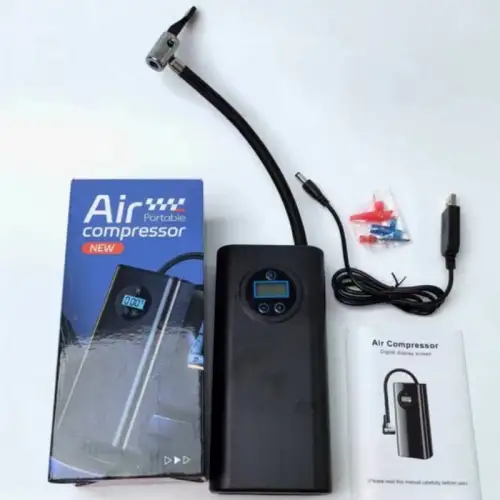 Lcd Ekranlı Taşınabilir Hava Kompresörü