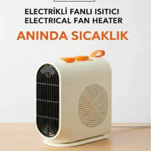 Lider Harza 2000 W Fanlı Isıtıcı Yatay