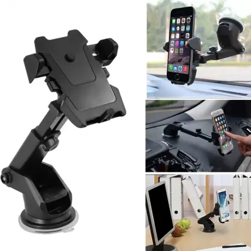 Long Neck One Touch Car Mount Araç İçi Telefonu Tutucu