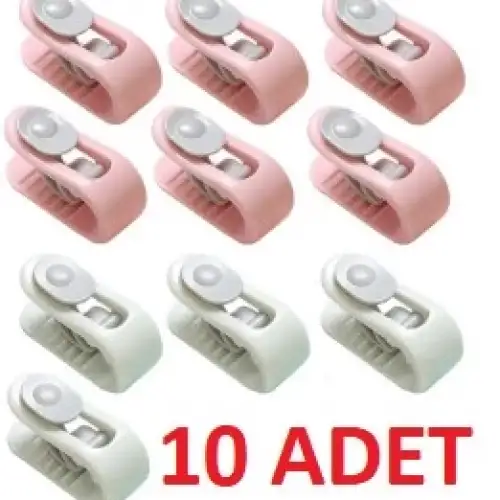 Mandallı Yorgan Sabitleme Klipsi 10 Adet