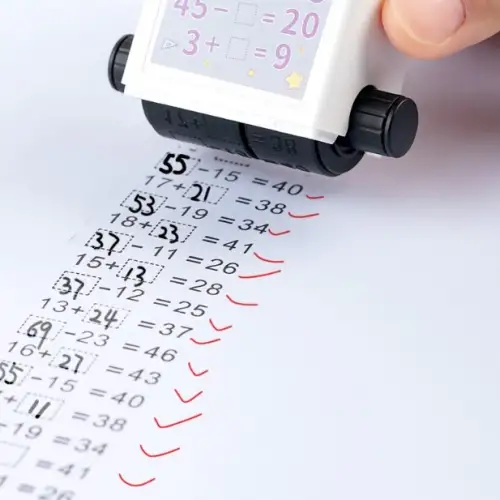 Matematik İşlem Rulosu Boşluk Doldurmalı Set